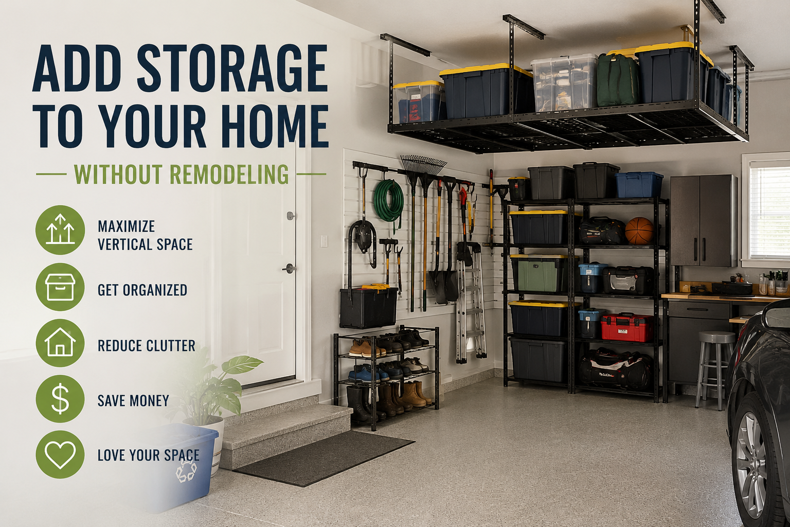 how to choose the right garage shelving system for your needs